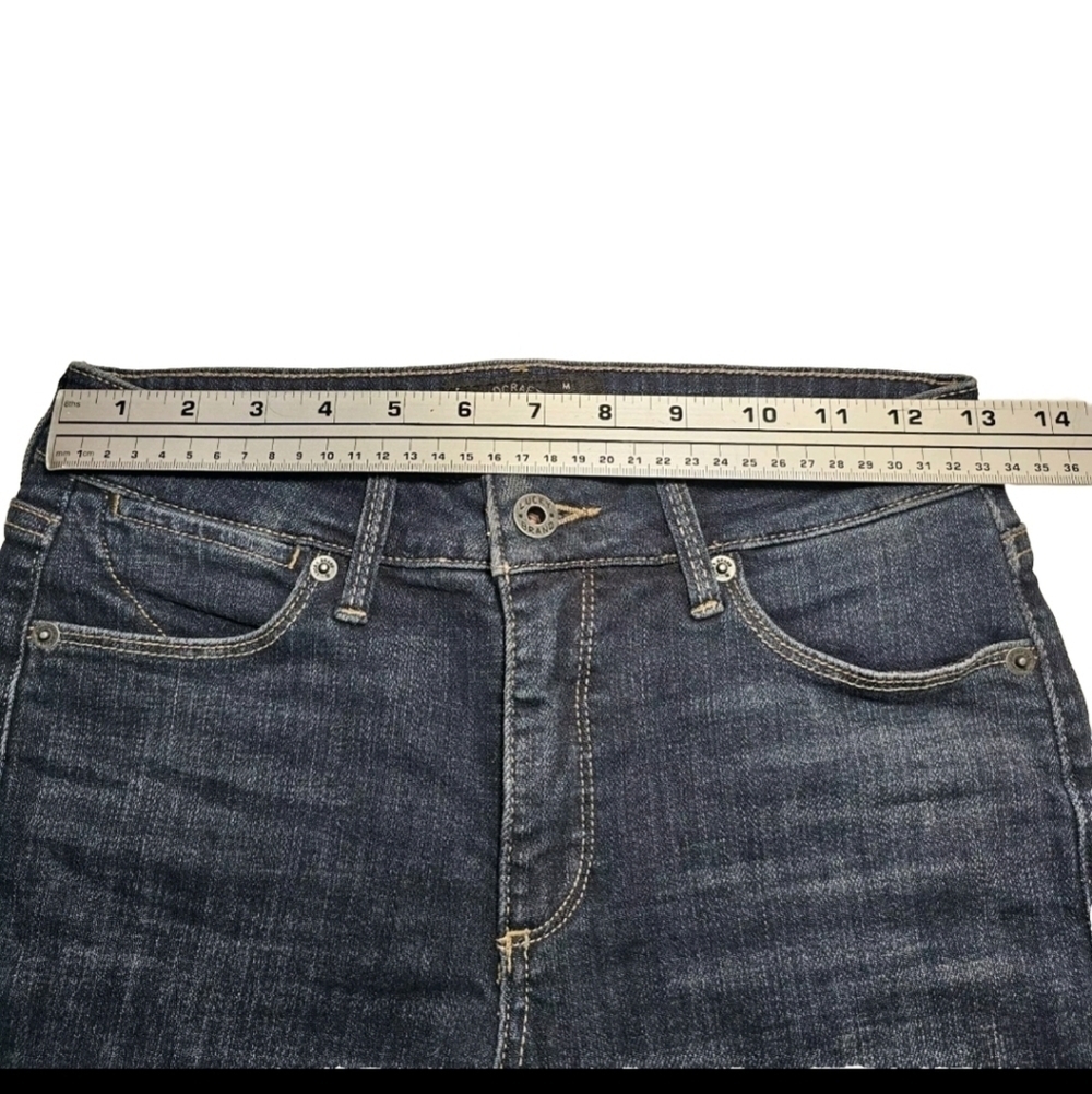 Lucky Brand Hayden Bermuda Denim Shorts Size 2/26, Summer Beach Picnic Attire - Picture 3 of 11